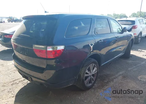 2013 Dodge Durango Sxt z USA, uszkodzony, nr VIN 1C4RDJAG0DC673498